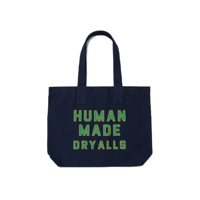 Human Made Canvas Tote Bag Navy (1)