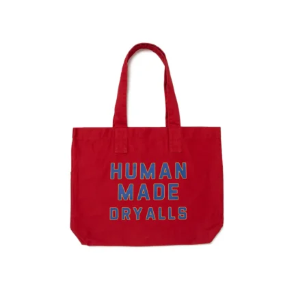 Human Made Canvas Tote Bag Red (1)