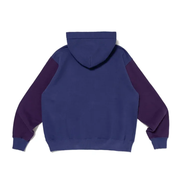 Human Made Color Block Hoodie Navy (2)