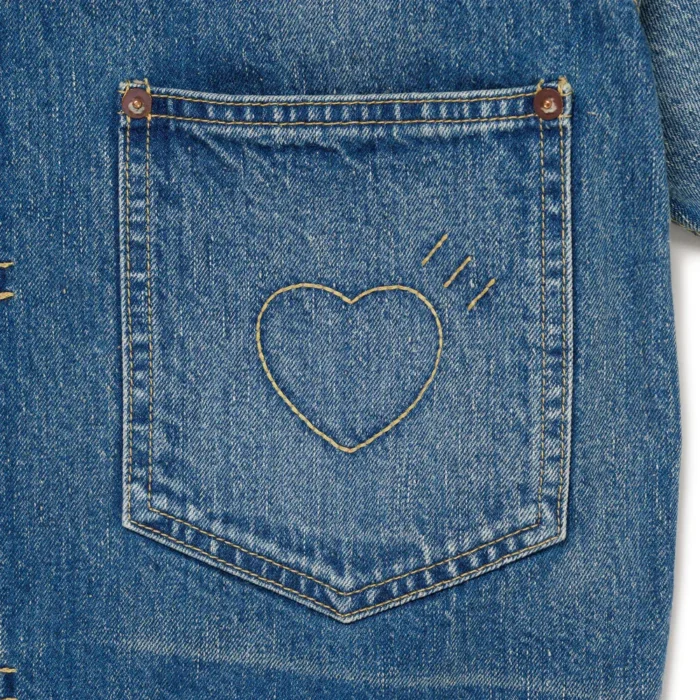 Human Made Denim Work Jacket Future (3)