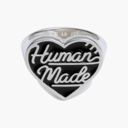 Human Made HEART RING Black (1)