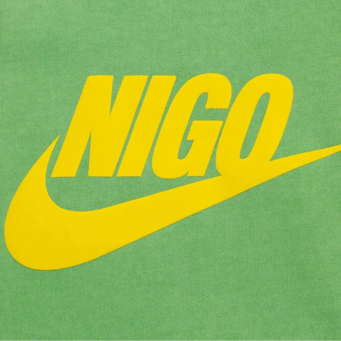 Human Made NRG Nigo Crew FLC Sweatshirt Green (2)