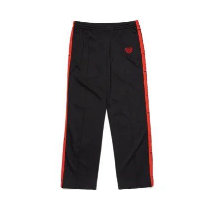 Human Made Track Pants BlackRed (3)