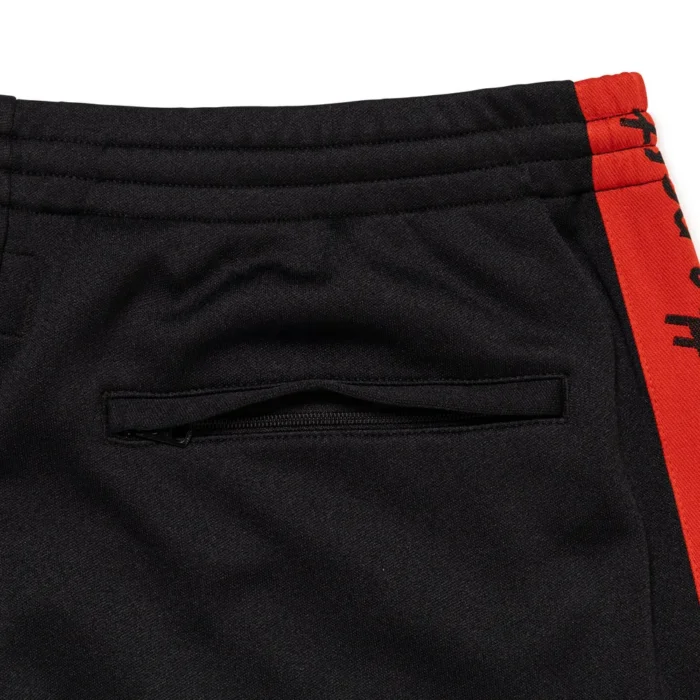 Human Made Track Pants BlackRed (4)