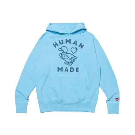 Human Made Tsuriami Hoodie Blue (1)