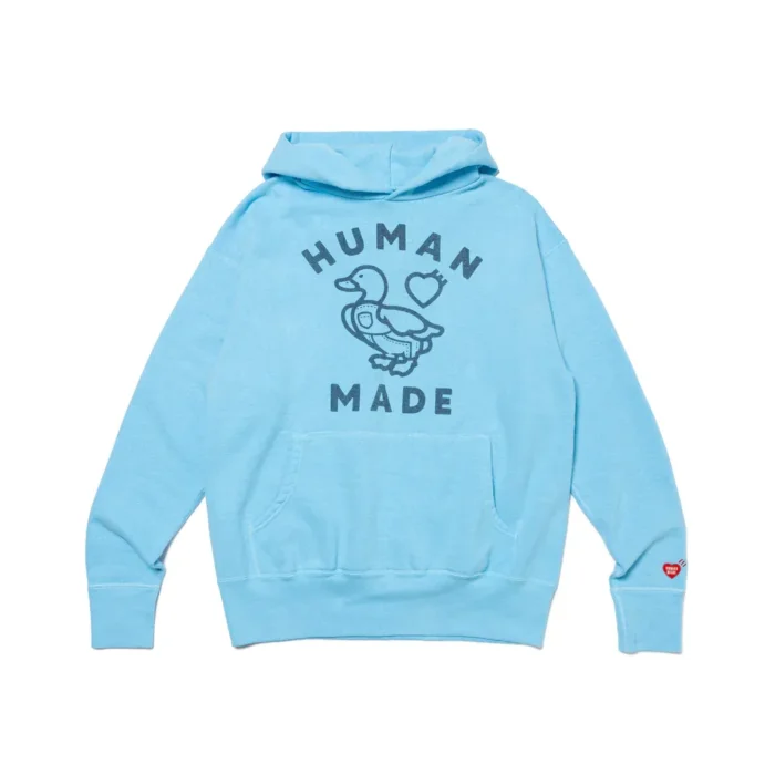 Human Made Tsuriami Hoodie Blue (1)