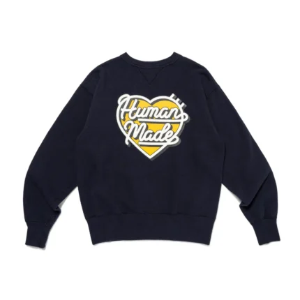 Human Made Tsuriami Sweatshirt Navy (1)