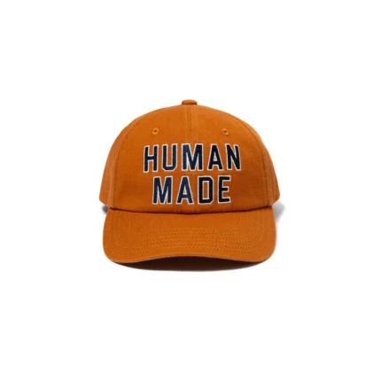 Numan Made 6Panel Cap #2 Orange (1)